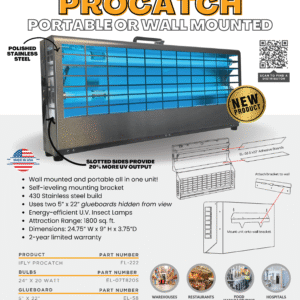 Procatch Insect Light Trap Flyer - FL-222